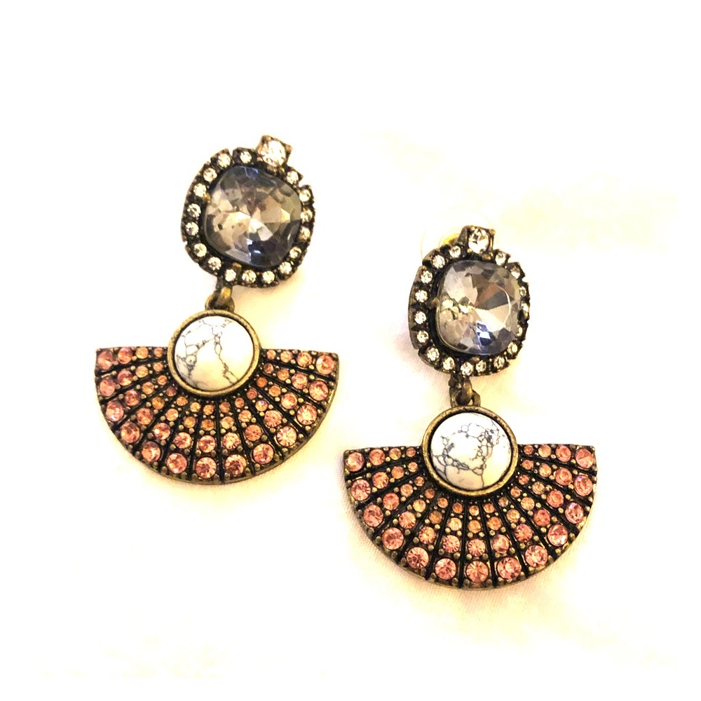 Statement chandelier earrings